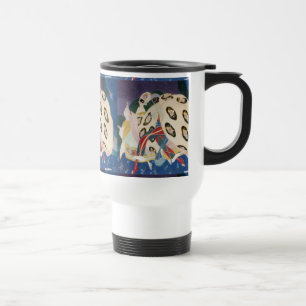 NOCTURNE WITH MASKS / Venetian Masquerade Travel Mug
