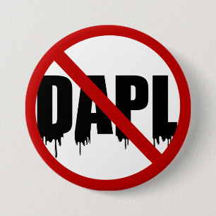 #NoDAPL 3 Inch Round Button