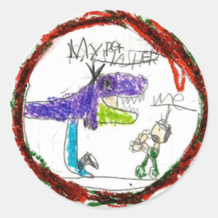 Noé : Autocollant rond