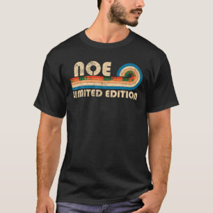 NOE Name Personalized Funny Retro Vintage Birthday T-Shirt