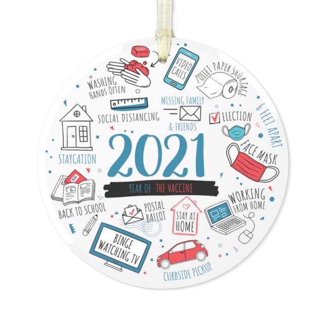 Noël 2021 Année du vaccin Commémoratif (Créateur téléchargé)