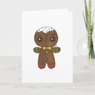 Noël 2 pain d'épices Carte de Noël
