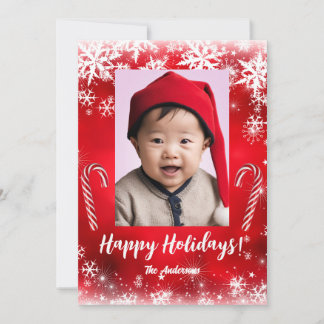 Noël 5 enfant, Joyeuses fêtes ! Carte de Noël