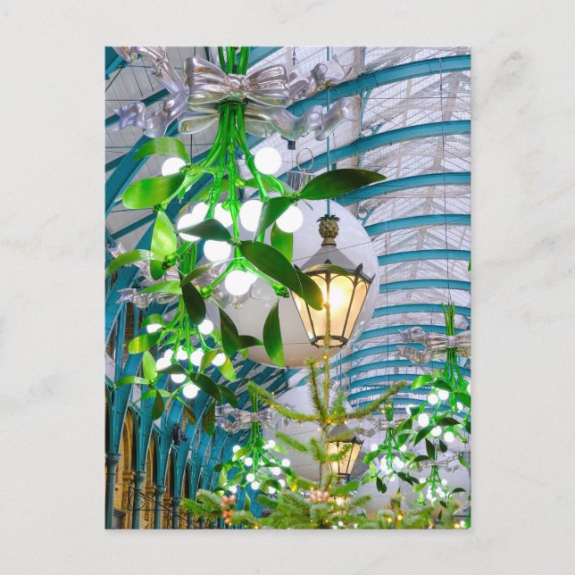 Noël à Covent Garden, Londres Carte postale britan (Devant)