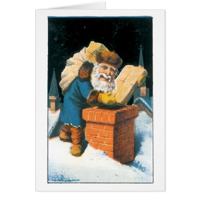 Noël à l'ancienne, Père Noël (Devant)