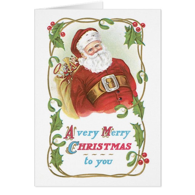 Noël à l'ancienne, Père Noël (Devant)