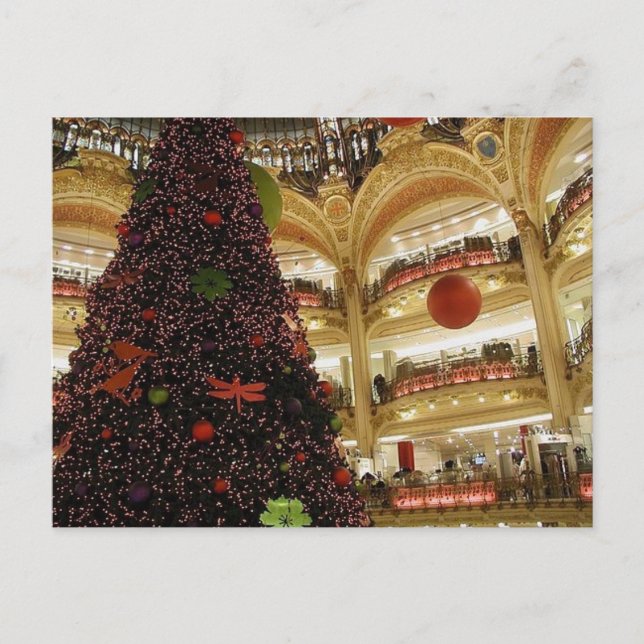 Noël à Paris Carte postale (Devant)