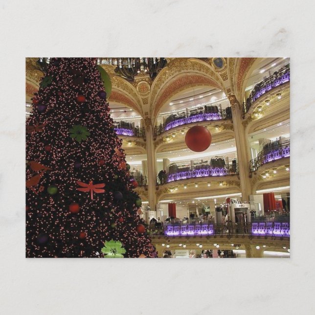 Noël à Paris Carte postale (Devant)
