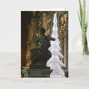 Nöel à Paris III - Hotel de Ville Holiday Card