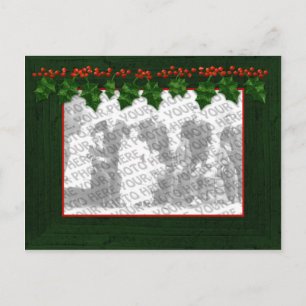 Noël Ajouter votre cadre photo carte postale