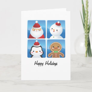 Noël ajuste des cartes