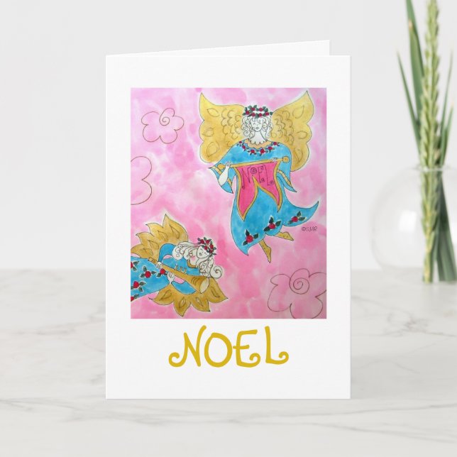 Noel Angel - Christmas Card (Front)