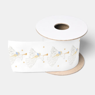 Noel Angel Christmas Ribbon Satin Ribbon