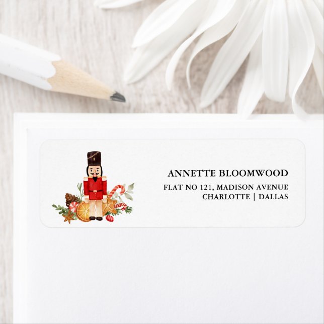 Noël aquarelle | Nutcracker de vacances (En situation)