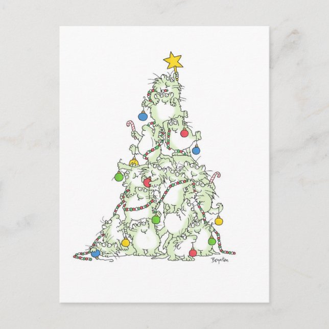 NOËL ARBRE DES CUISINES carte postale de Boynton (Devant)