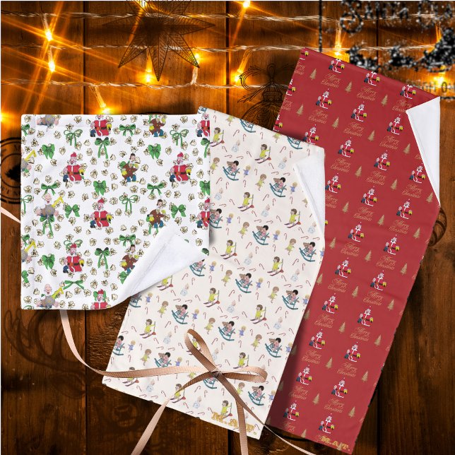 Noël Arrive Mais Une Fois Par An Serviettes De Bai (Créateur téléchargé)