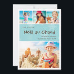Noël au Chaud 4 carte de photo de vacances<br><div class="desc">Noël au Chaud 4 carte de photo de vacances. Un regard différent sur une carte de vacances .. il n'a pas toujours de la neige pour être Noël.</div>