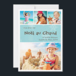Noël au Chaud 4 carte de photo de vacances<br><div class="desc">Noël au Chaud 4 carte de photo de vacances. Un regard différent sur ​​une carte de vacances .. il n'a pas toujours de la neige pour être Noël.</div>
