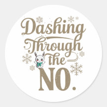 Noël | autocollant du Nouvel An