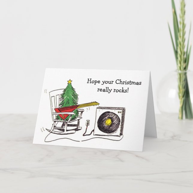 Noël bascule la carte (Devant)