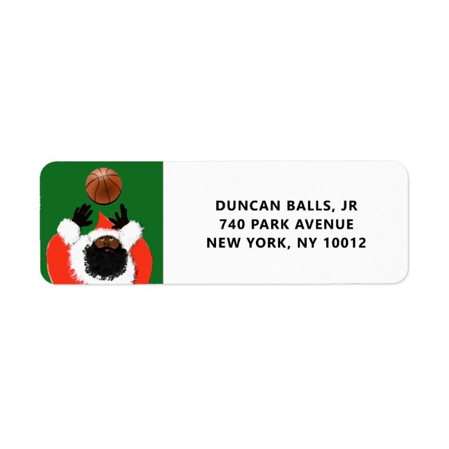 Noël basket-ball (Devant)
