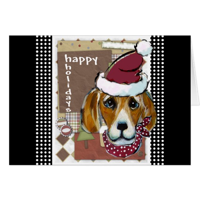 NOËL BEAGLE (Devant horizontal)