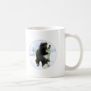 Noel Bearded Collie Coffee Mug