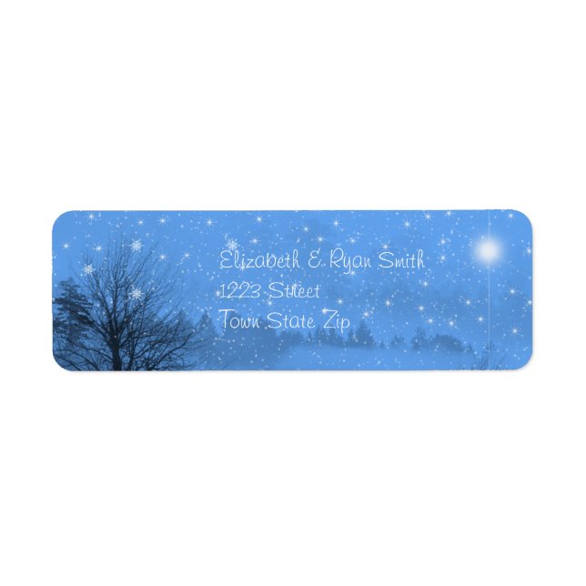 Noël, Belle nuit d'hiver, Paix sur Terre (Devant)