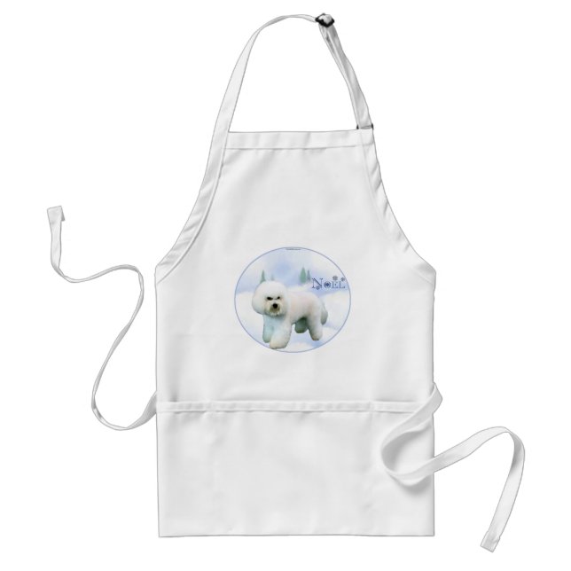 Noel Bichon Frise Standard Apron (Front)