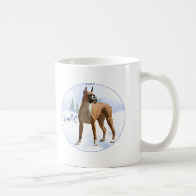 Noel Boxer Coffee Mug (Right)