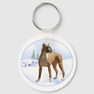 Noel Boxer Keychain