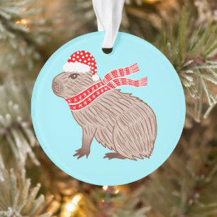 Noël Capybara Funny Amoureux des animaux