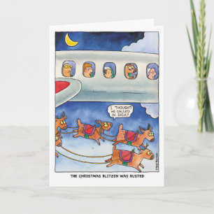 Noël:  Carte Reindeer