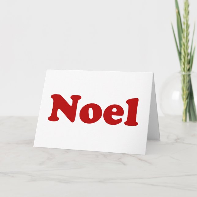 Noel CB Holiday Card (Front)