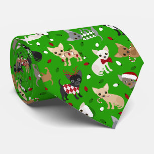 Noël Chihuahua All Coats Cravate