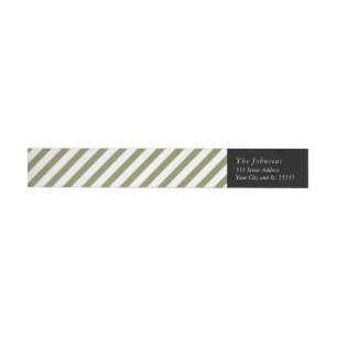 Noel - Christmas return address label