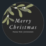 Noel -Christmas round sticker<br><div class="desc">Noel - Christmas round sticker,  Customizable. Part of a collection</div>