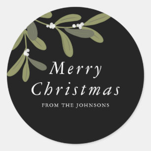 Noel -Christmas round sticker