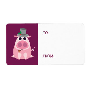 Noël circonspect le porc
