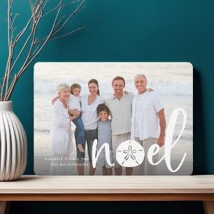 Noel côtier   Carte photo de vacances