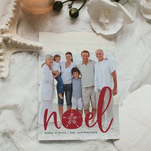 Noel côtier   Carte photo de vacances