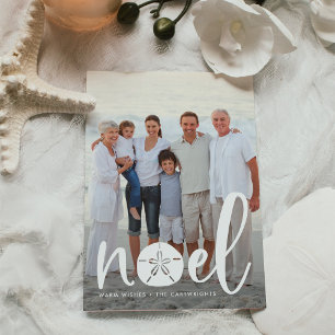 Noel côtier   Carte photo de vacances