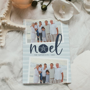 Noel côtier   Carte photo de vacances