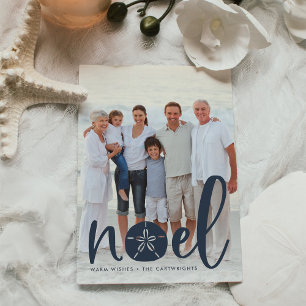 Noel côtier   Carte photo de vacances