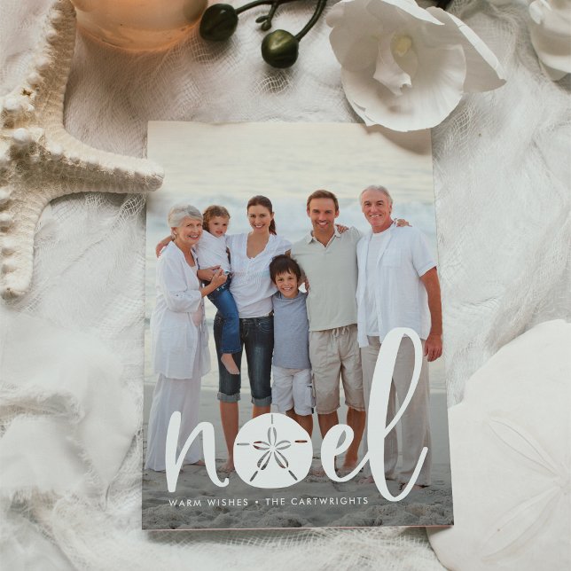 Noel côtier | Carte photo de vacances (Créateur téléchargé)
