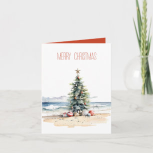 Noël côtier sur la plage