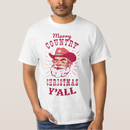 Noël Cowboy Père Noël | T-shirt de valeur