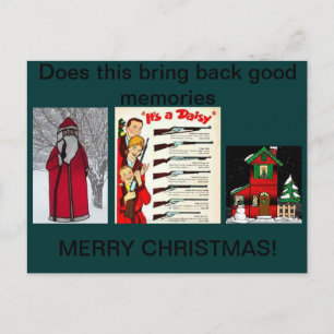 Noël Daisy BB arme Noël souvenirs carte postale