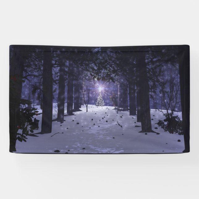 Noël dans la bannière des Pins (Horizontal)