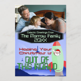 Noël dans le Carte photo spatial